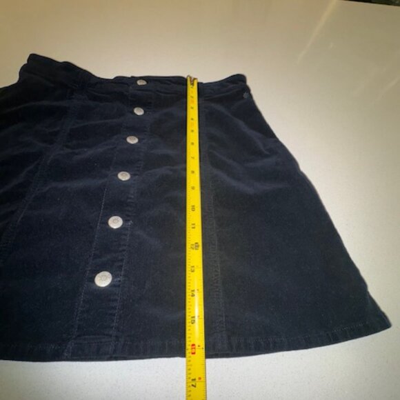 AG x Alexa Chung Black Corduroy Skirt, Size 32, Very Good Condition - Picture 2 of 6